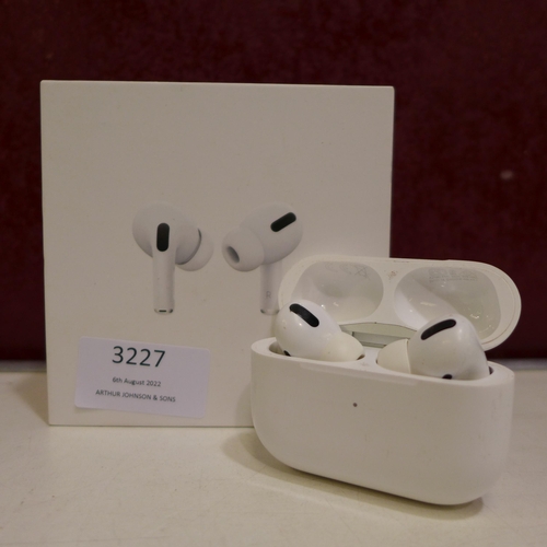 3227 - Apple Airpods Pro (model no.:- MWP22ZM/A), original RRP £189.99 + VAT, (258-168)   * This lot is sub... 