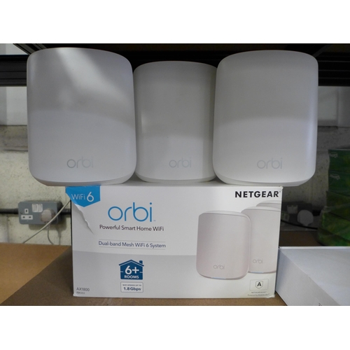 3245 - Netgear Orbi Mesh Wifi System (model no.:- RBK353-100EUS), original RRP £219.99 + VAT, (258-171)   *... 