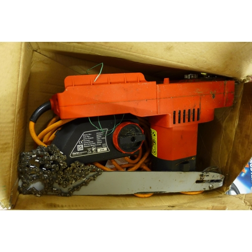 2087 - Clarke Oregon electric chainsaw - sold as scrap * this lot is subject to VAT