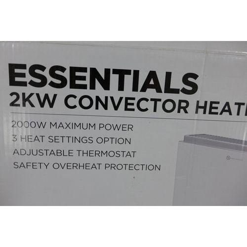 2131 - Currys 2000w convector heater (boxed, unused)