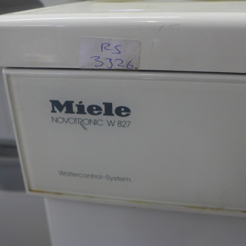 miele novotronic w827