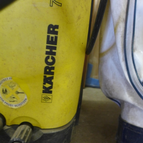 2252 - Karcher 720MT jet wash, - W