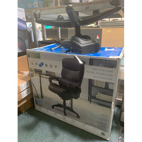 3309a - La-Z-Boy Air Exec Chair  - MODEL 51537 , Original RRP £194.99 + vat      , (258-392)   * This lot is... 