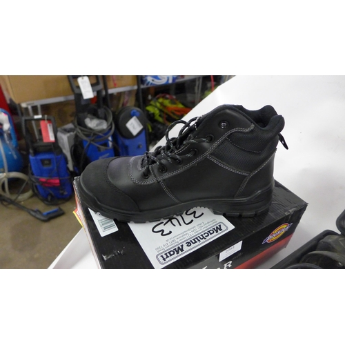 2281 - 3 Clarke power tools: impact driver, orbital sander, SDS breaker drill with pair of safety boots (od... 