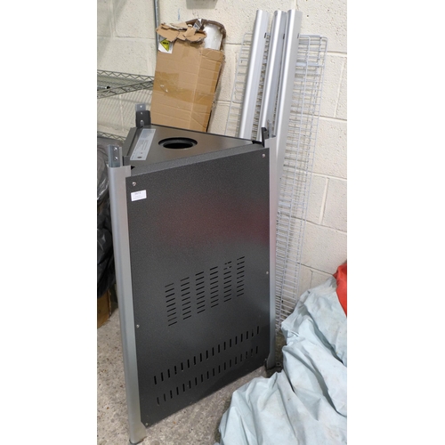 3357 - AZ Gas Patio Heater With Glass Fire Tube, original RRP £187.99 + VAT, (258-224)   * This lot is subj... 