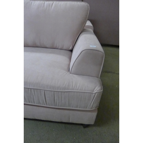 1503 - A Camden Flex Gracelands Bubblegum fabric two seater sofa