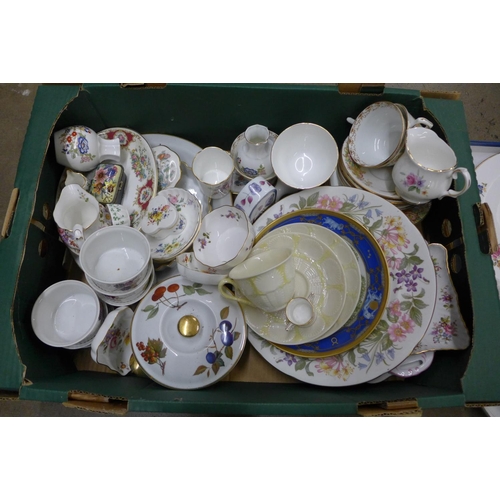 1024 - China including Royal Worcester, Royal Crown Derby Posies, Hammersley, Belleek, Royal Doulton, etc. ... 