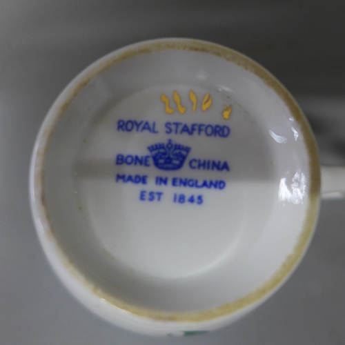 730 - A Royal Stafford six setting tea set