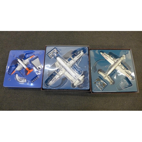 756 - Three Corgi model aircraft; two The Aviation Archive and Military Airpower