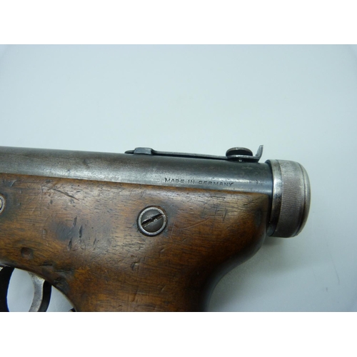 808 - A German Diana Mk5 target pistol, circa 1931-1940