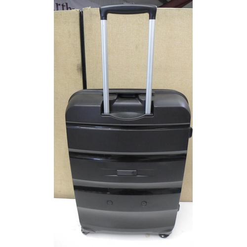 3245 - American Tourister Bon Air Black Large Hardside Spinner Suitcase (262-676)  * This lot is subject to... 