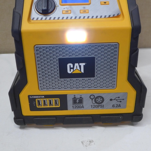 3255 - Cat Jump Starter 1200 Amp (model no.: CJ1000DXT) (262-158)  * This lot is subject to vat