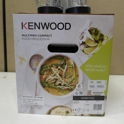 3256 - Kenwood Multipro Compact Food Processor (FDM30)  (262-129)  * This lot is subject to vat