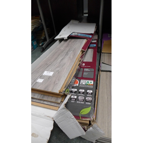 3278 - Two Packs Of Laminate Flooring Grey walnut (262-193,194)  * This lot is subject to vat