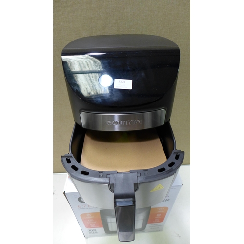 3305 - Gourmia Air Fryer 7Qt     (262-232)  * This lot is subject to vat