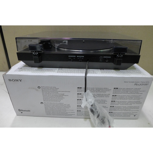 3308 - Sony Turntable (model no.: PSLX310BT.CEK), original RRP £149.99 + VAT (262-243)  * This lot is subje... 