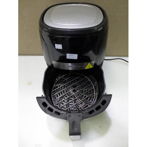 3315 - Gourmia Air Fryer         (262-234)  * This lot is subject to vat