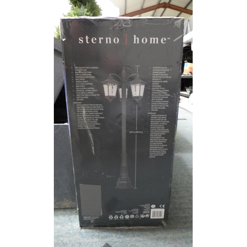 3353 - Sterno 3-Head Street Light (model no.:- GL40816), original RRP £179.99 + VAT (262-136)  * This lot i... 