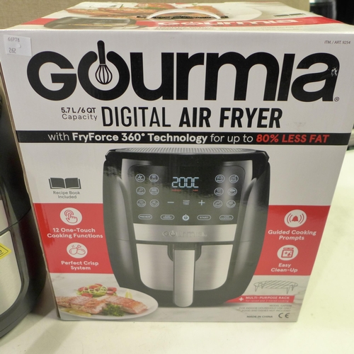 3058 - Gourmia Air Fryer  (262-46)  * This lot is subject to vat