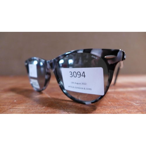 3094 - Rayban Grey Tort Plastic Glasses, (258-193)   * This lot is subject to vat