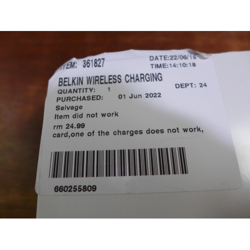 3098 - Belkin Wireless Charging Pads (10w), (258-194)   * This lot is subject to vat