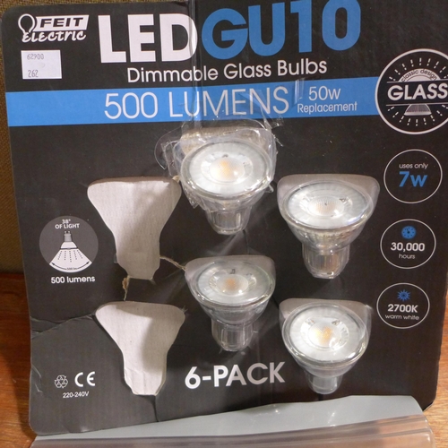 3100 - Feit Gu10 Glass Dimmable Bulbs and 4K Action Camera Set   (262-654,682)  * This lot is subject to va... 