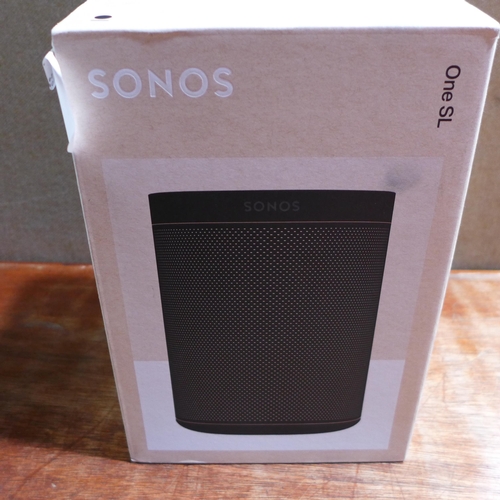 3103 - Sonos One SL Speaker, original RRP £136.99 + VAT (262-140)  * This lot is subject to vat