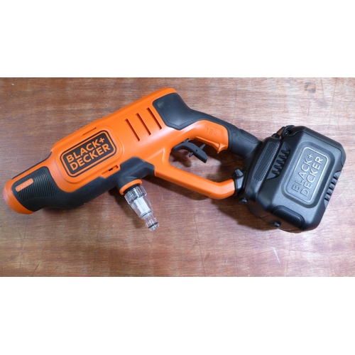 3129 - B&D 18V Pressure Washer cordless - No Battery (Model: BCPC18D1-GB) (262-626)  * This lot is subject ... 