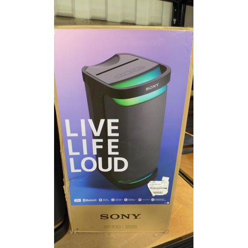 3158 - Sony Audio Wireless Speaker (model no.: SRSXP700B), original RRP £329.99 + VAT, (258-196)   * This l... 