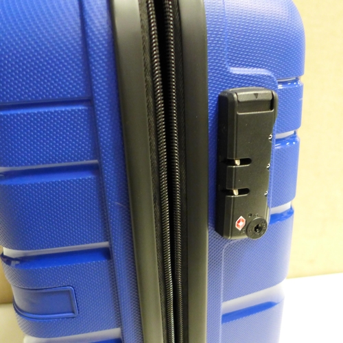 3172 - American Tourister Jet Driver Blue Carry On Suitcase (55cm) (25-803)  * This lot is subject to vat