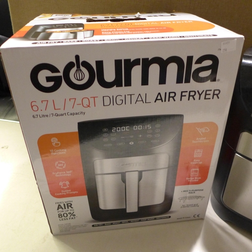 3176 - Gourmia Air Fryer 7Qt (258-352)   * This lot is subject to vat