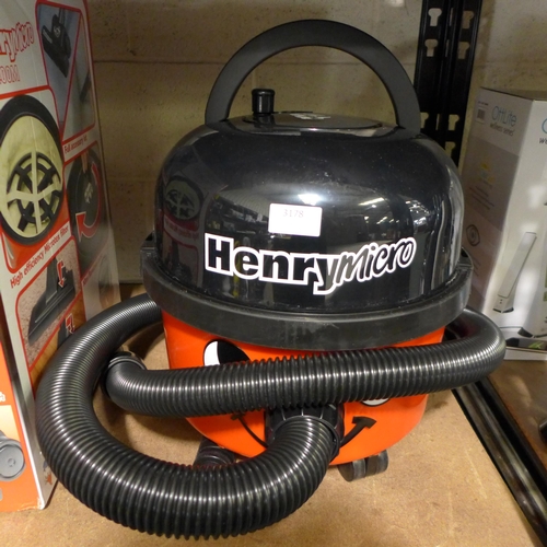 3178 - Henry Micro Hi-Flo Vacuum Cleaner (model no.:- 900671/HVR200M), original RRP £129.99 + VAT, (258-200... 