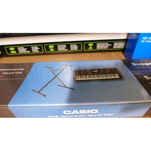 3186 - Casio Keyboard With Stand (model no.:- CTK-3500AD), original RRP £124.91 + VAT, (258-192)   * This l... 