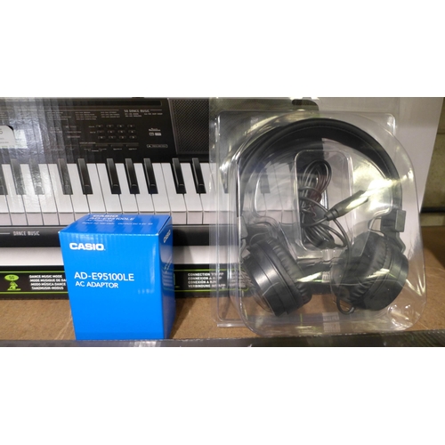 3186 - Casio Keyboard With Stand (model no.:- CTK-3500AD), original RRP £124.91 + VAT, (258-192)   * This l... 