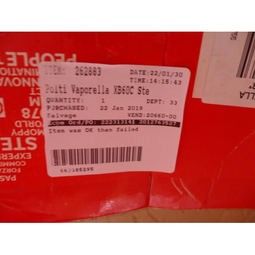 3201 - Polti Vaporella Steam Generator Iron (model no.: XB60C), original RRP £183.33 + VAT (262-640)  * Thi... 