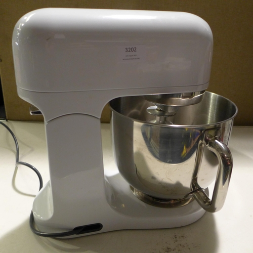 3202 - Kenwood K-Mix White Stand Mixer (model no.: KMX750AW), original RRP £183.33 + VAT (262-675)  * This ... 