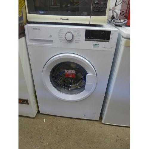 2258 - Bloomberg 6kg shallow depth 1200rpm washing machine, working when uninstalled