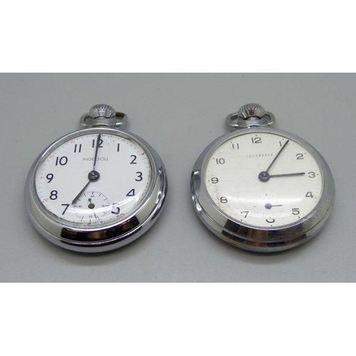 1053 - Two Ingersoll pocket watches