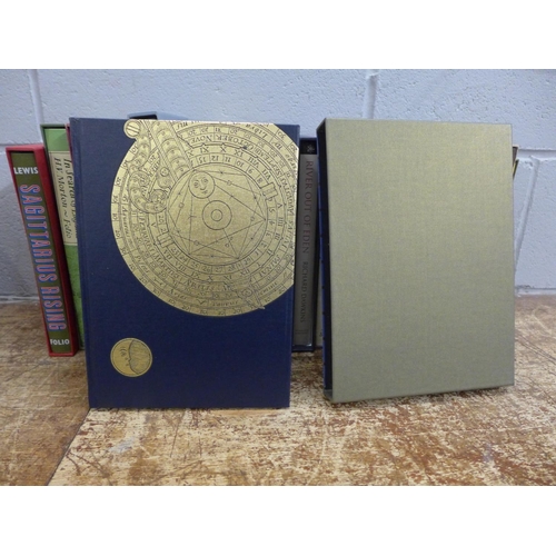 1117 - A collection of Folio Society books including The Hobbit by JRR Tolkien, Love in a Cold Climate by N... 