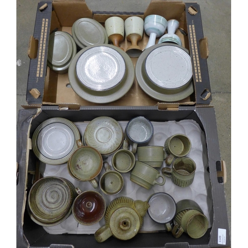 1149 - Two boxes of stoneware kitchen items **PLEASE NOTE THIS LOT IS NOT ELIGIBLE FOR POSTING AND PACKING*... 