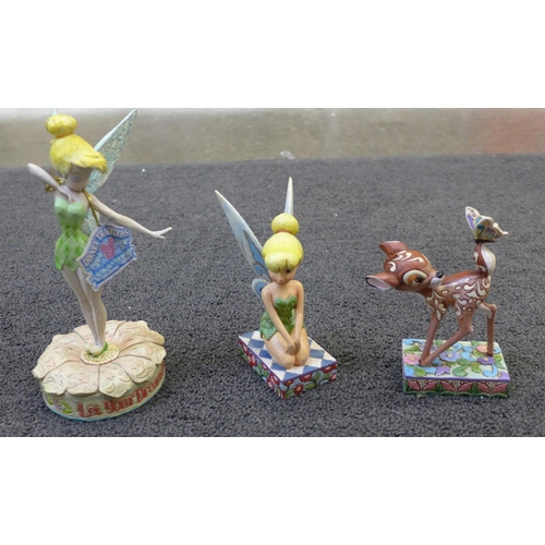 739 - Three Disney Showcase figures