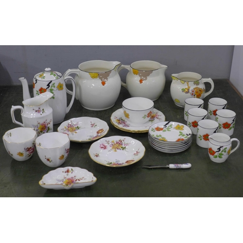 761 - A Foley china tea service and Derby Posies china  **PLEASE NOTE THIS LOT IS NOT ELIGIBLE FOR POSTING... 