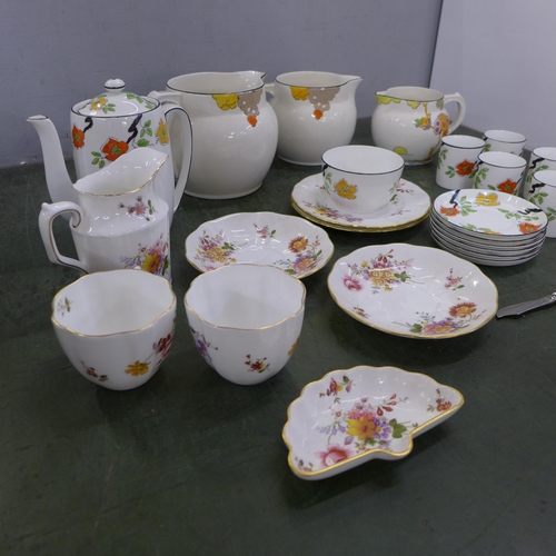 761 - A Foley china tea service and Derby Posies china  **PLEASE NOTE THIS LOT IS NOT ELIGIBLE FOR POSTING... 