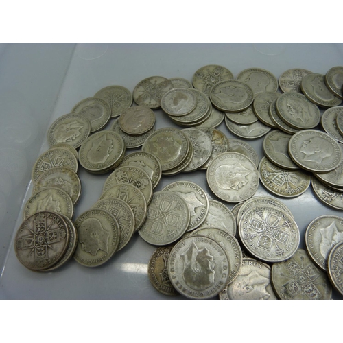 865 - A collection of 1920 to 1946 silver coins, 1kg