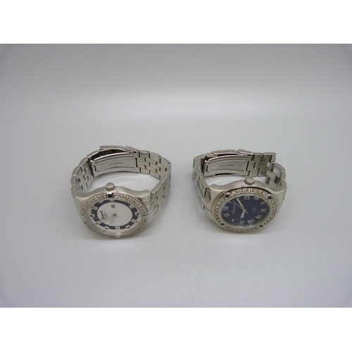 933 - Two Ingersoll wristwatches, 100M water resistant