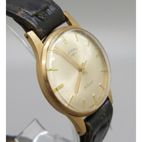 937 - A 9ct gold Rotary wristwatch