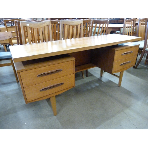 91c - A teak desk