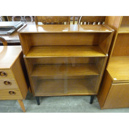 93 - A Nathan tola wood bookcase