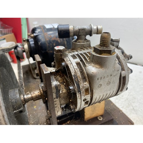 2008 - Picador mini compressor and motor - failed electrical safety test due to damaged cable - sold as scr... 