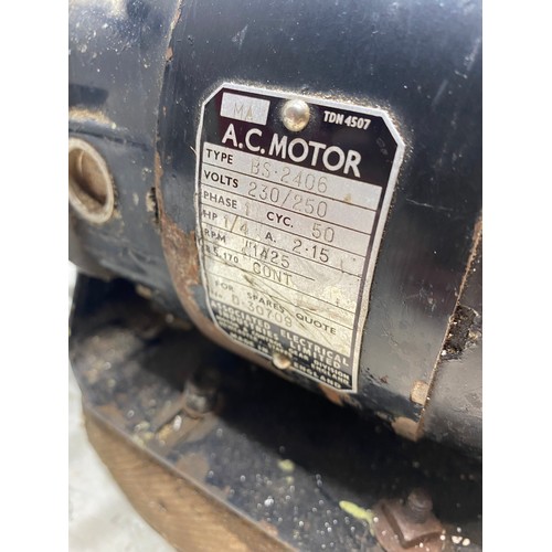2008 - Picador mini compressor and motor - failed electrical safety test due to damaged cable - sold as scr... 
